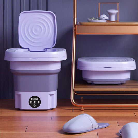 PocketSuds-8L Foldable Washing Machine Bucket